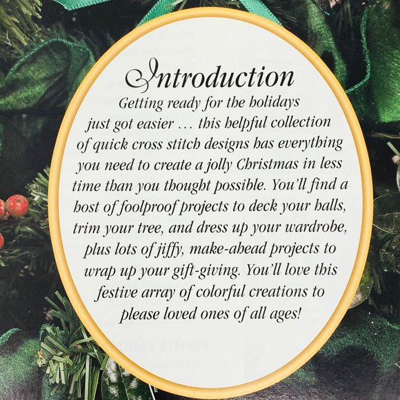 Big Book of Christmas Quickies - Leisure Arts 250+ Cross Stich Patterns - Picture 2 of 11